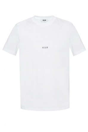 T-shirt with logo, zdjęcie 1 T-shirt with logo od MSGM